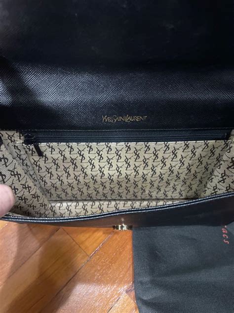 ysl vintage clutch
